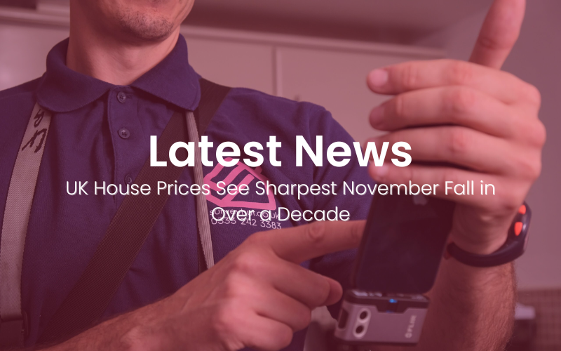 UK House Prices See Sharpest November Fall in Over a Decade